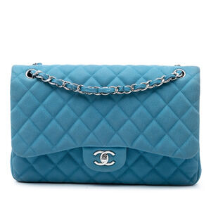 Pre-Loved Chanel Jumbo Classic Caviar Double Flap